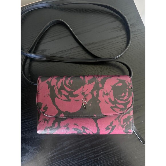 Simply Vera by Vera Wang Signature Mini Crossbody Bag Crossbody Strap Rose - Picture 1 of 6